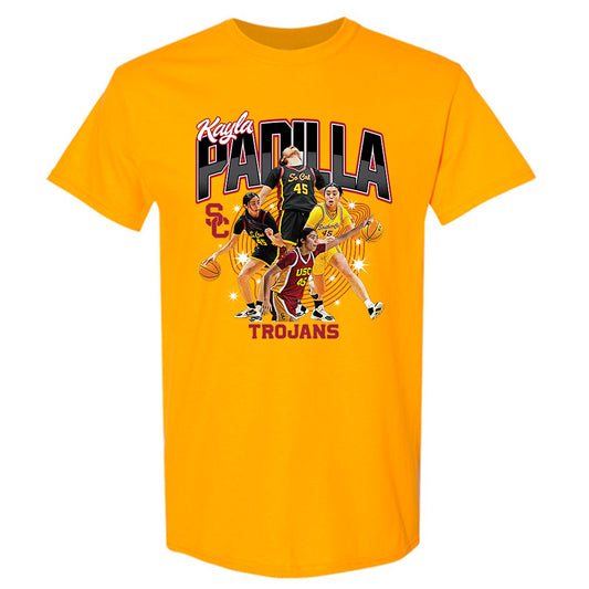 USC - NCAA Women's Basketball : Kayla Padilla - Official 2023 - 2024 Post Season  T-Shirt