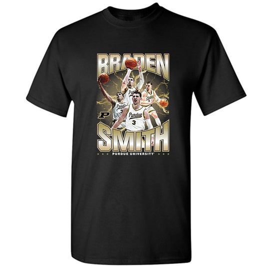 Purdue - NCAA Men's Basketball : Braden Smith - Official 2023 - 2024 Post Season -  T-Shirt