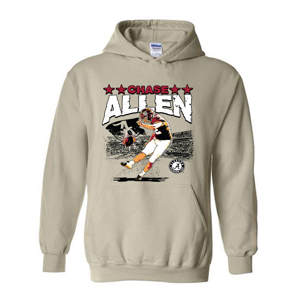 Alabama - NCAA Football : Chase Allen Hooded Sweatshirt