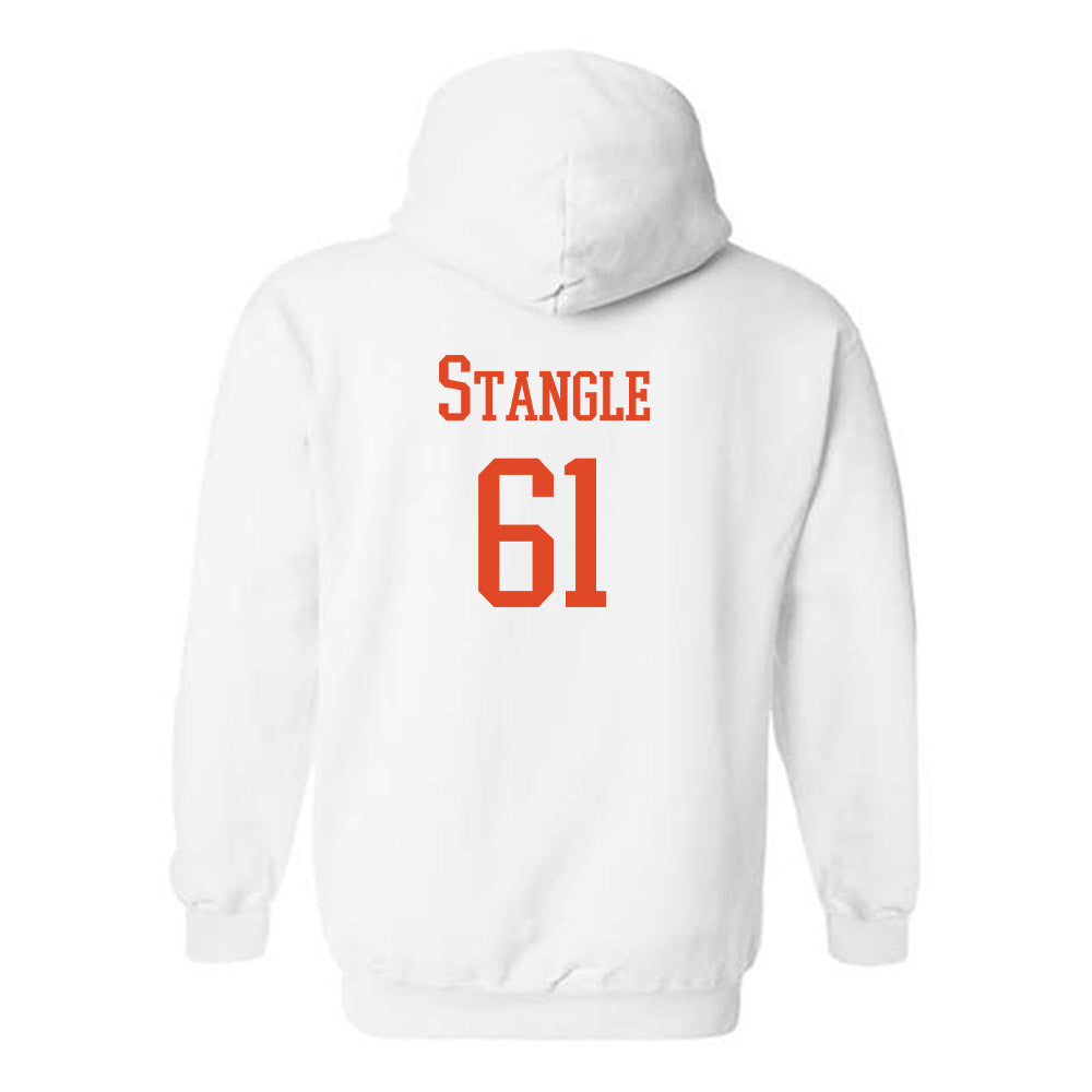 Syracuse - NCAA Football : Ethan Stangle Otto The Orange Hooded Sweatshirt