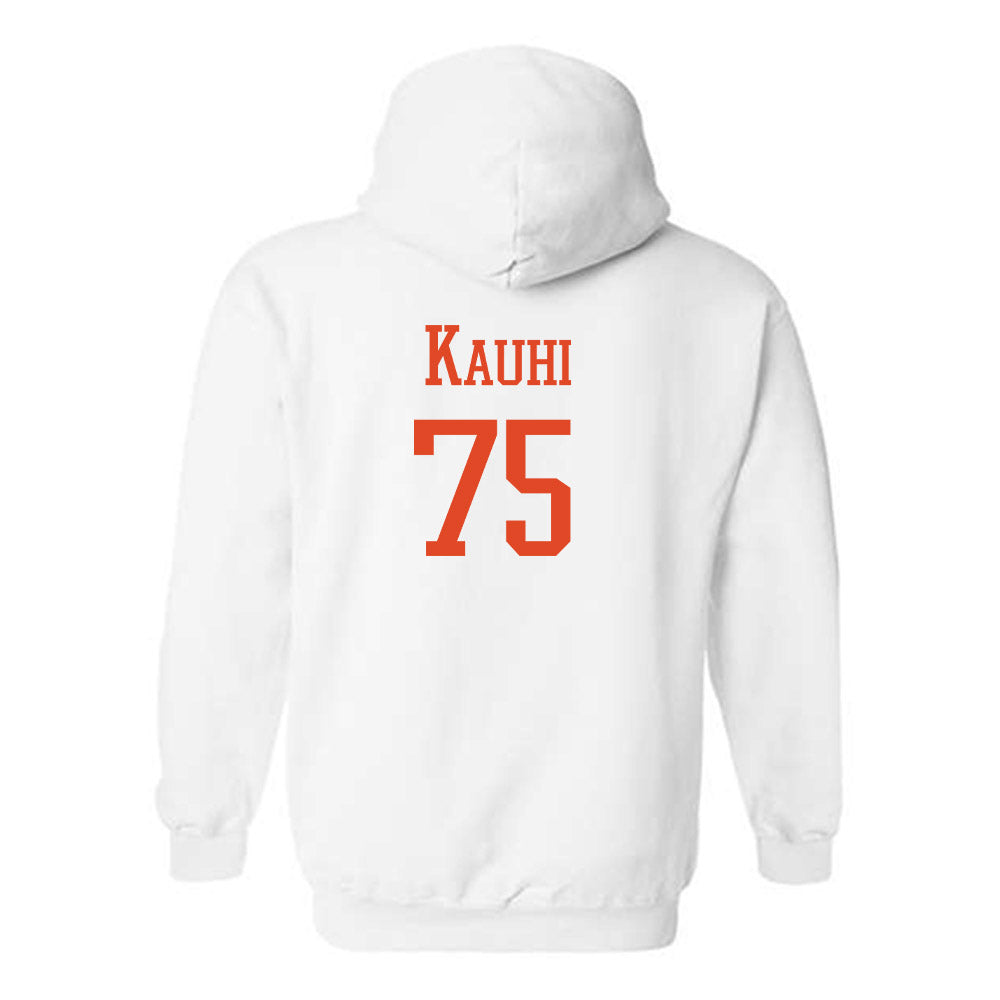 Syracuse - NCAA Football : Austyn-Kaulana Kauhi Otto The Orange Hooded Sweatshirt