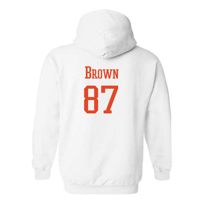 Syracuse - NCAA Football : Donovan Brown Otto The Orange Hooded Sweatshirt