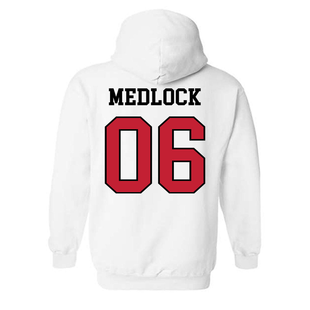 Utah - NCAA Football : Justin Medlock Touchdown Swoop Hooded Sweatshirt