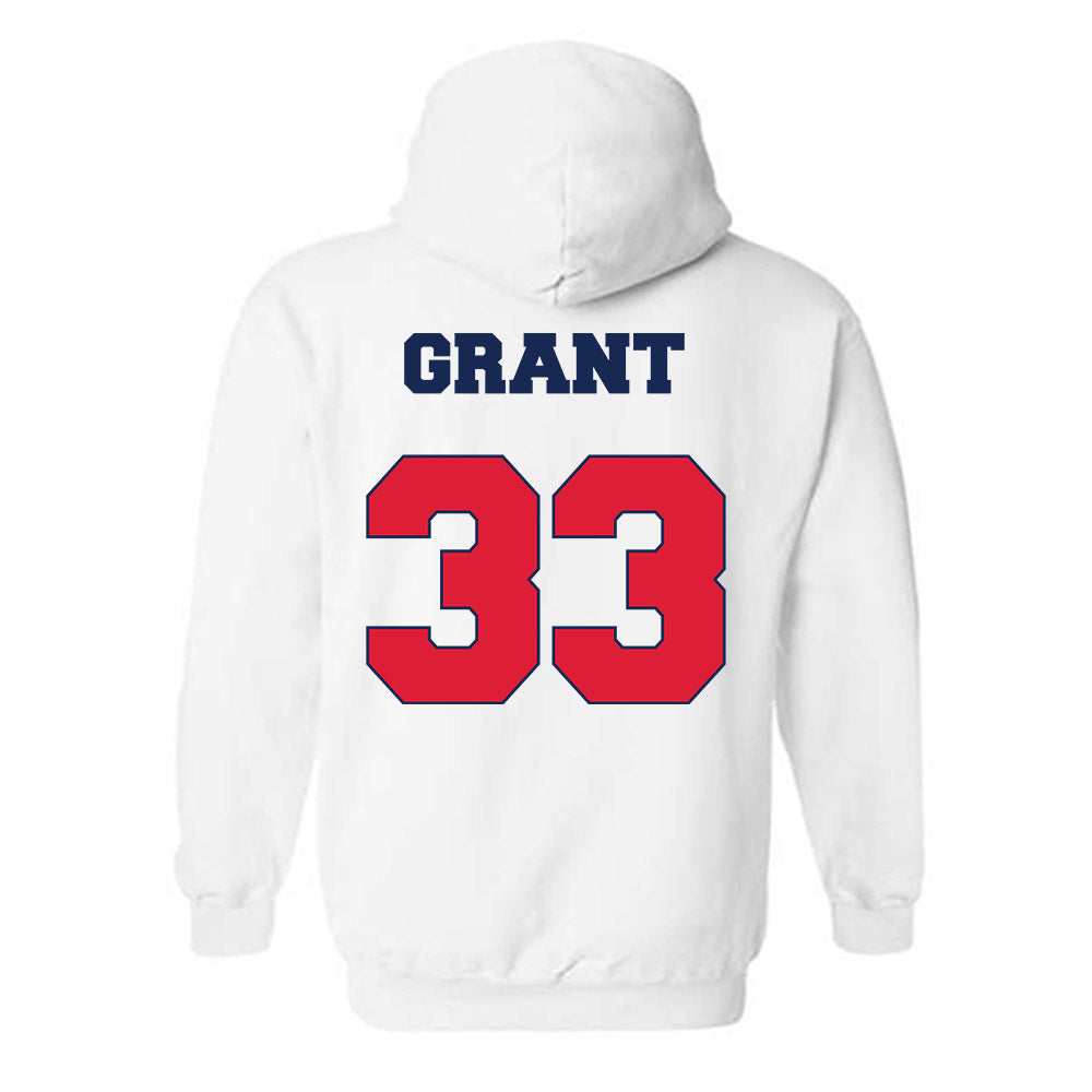Dayton - NCAA Men's Basketball : Makai Grant - Hooded Sweatshirt Sports Shersey