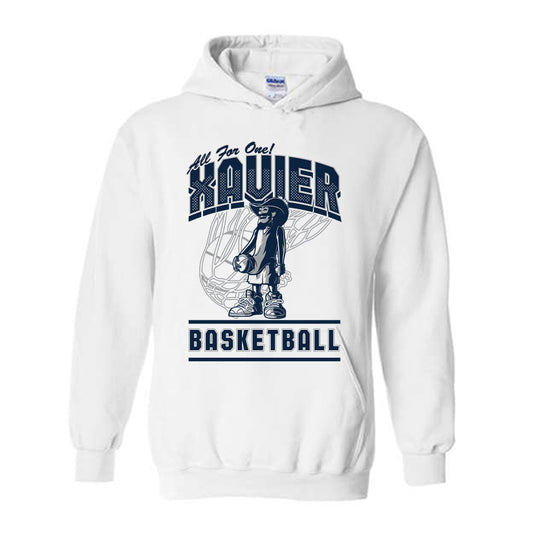Xavier - NCAA Men's Basketball : Zach Freemantle BallinMusketeers Hooded Sweatshirt