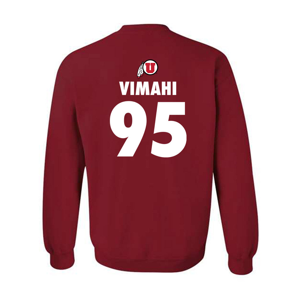 Utah - NCAA Football : Aliki Vimahi Hail Mary Sweatshirt