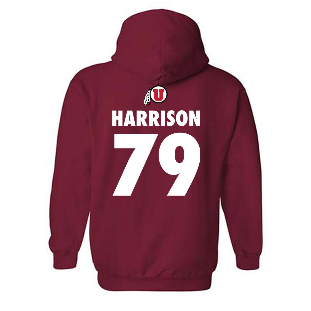 Utah - NCAA Football : Alex Harrison - Hail Mary Hooded Sweatshirt