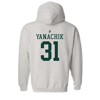 Michigan State - NCAA Football : Jack Yanachik - Vintage Football Hooded Sweatshirt