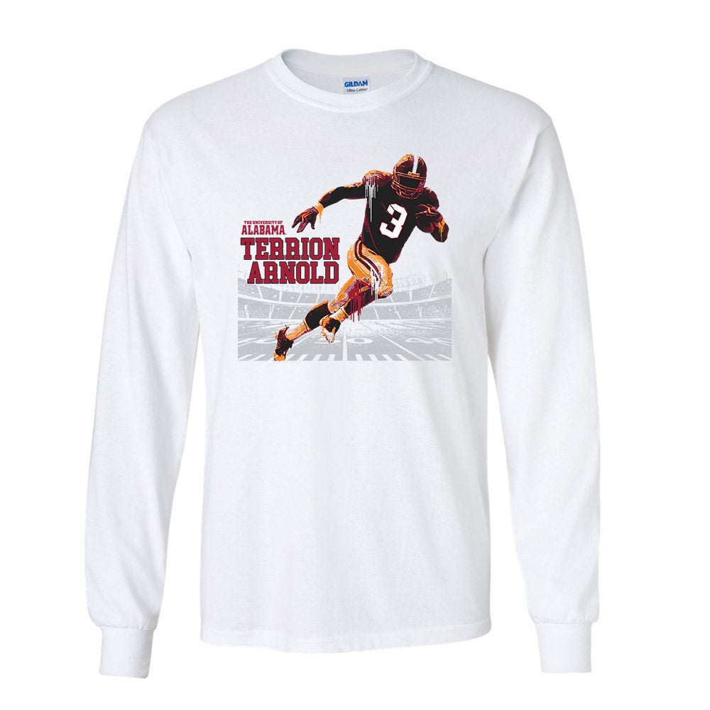Alabama - Football Alumni : Terrion Arnold Bama Football Long Sleeve T-Shirt