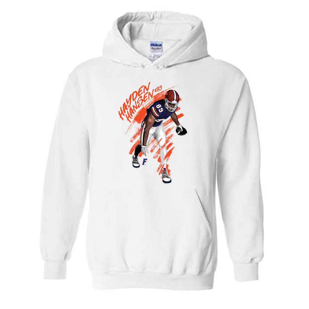 Florida - NCAA Football : Hayden Hansen Gators Football Hooded Sweatshirt