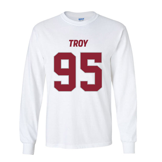 Troy - NCAA Football : Luis Medina Shersey Long Sleeve T-Shirt
