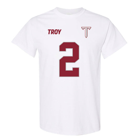 Troy - NCAA Football : Reddy Steward Short Sleeve T-Shirt