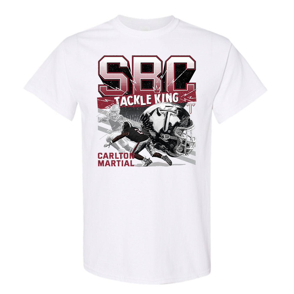 Troy - NCAA Football : Carlton Martial T-Shirt