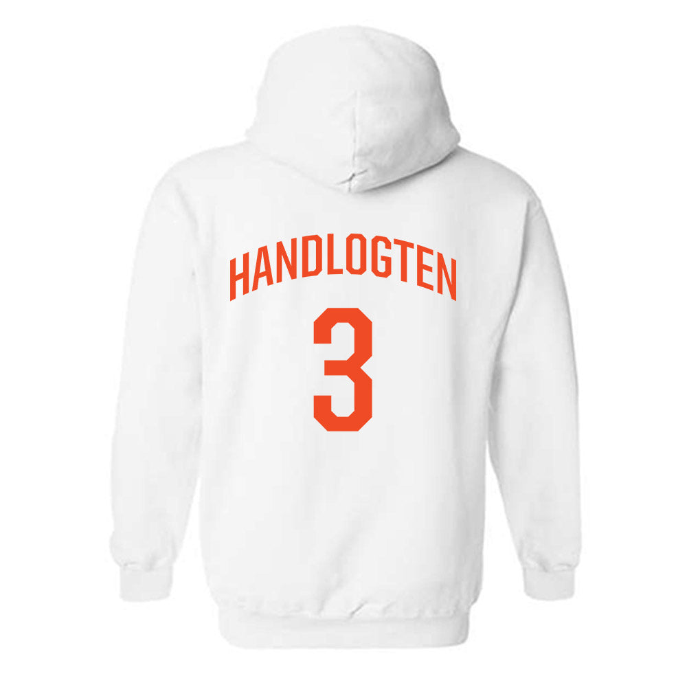 Florida - NCAA Men's Basketball : Micah Handlogten - Hooded Sweatshirt Sports Shersey