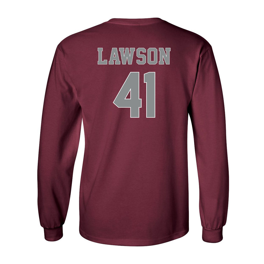 NCCU - NCAA Football : Isaiah Lawson Shersey Long Sleeve T-Shirt