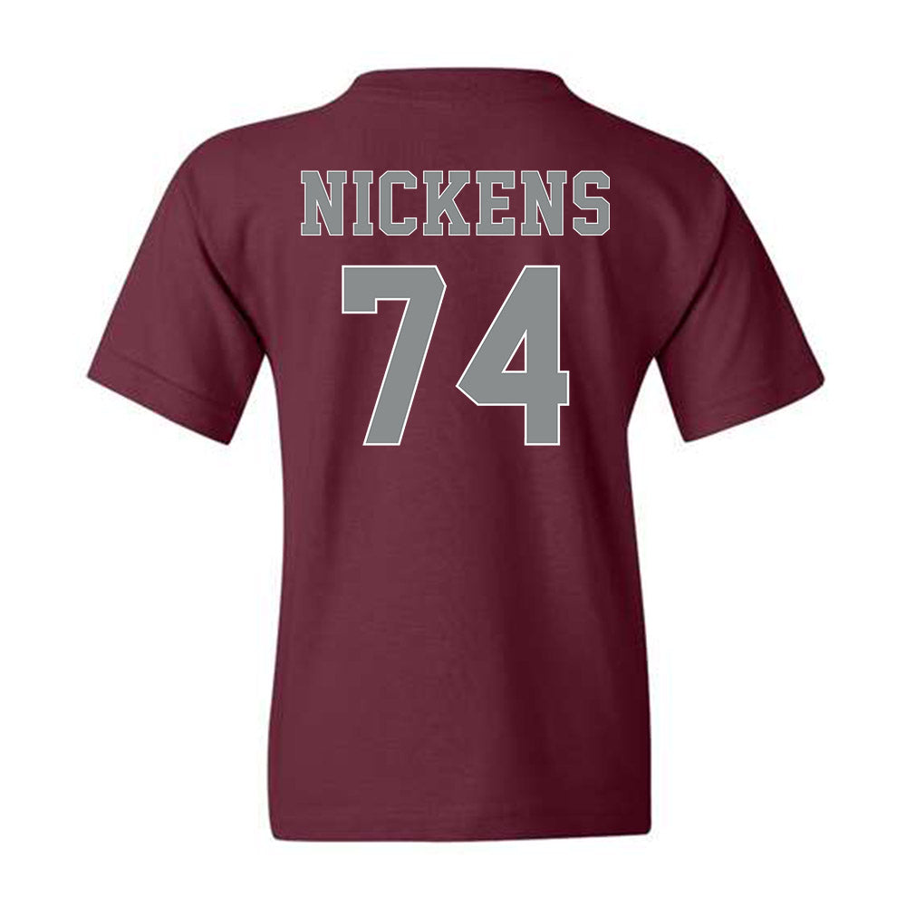 NCCU - NCAA Football : Andrew Nickens - Shersey Youth T-Shirt