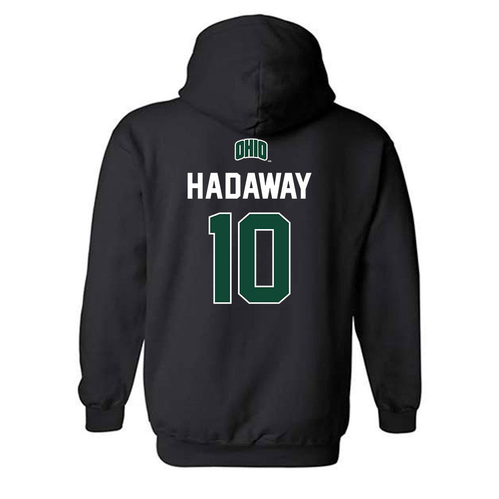 Ohio - NCAA Men's Basketball : Aidan Hadaway Hooded Sweatshirt