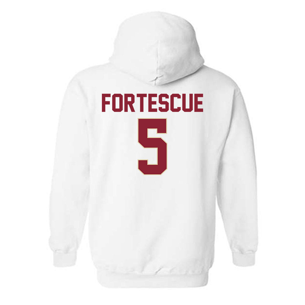 Boston College - NCAA Men's Ice Hockey : Drew Fortescue - Hooded Sweatshirt