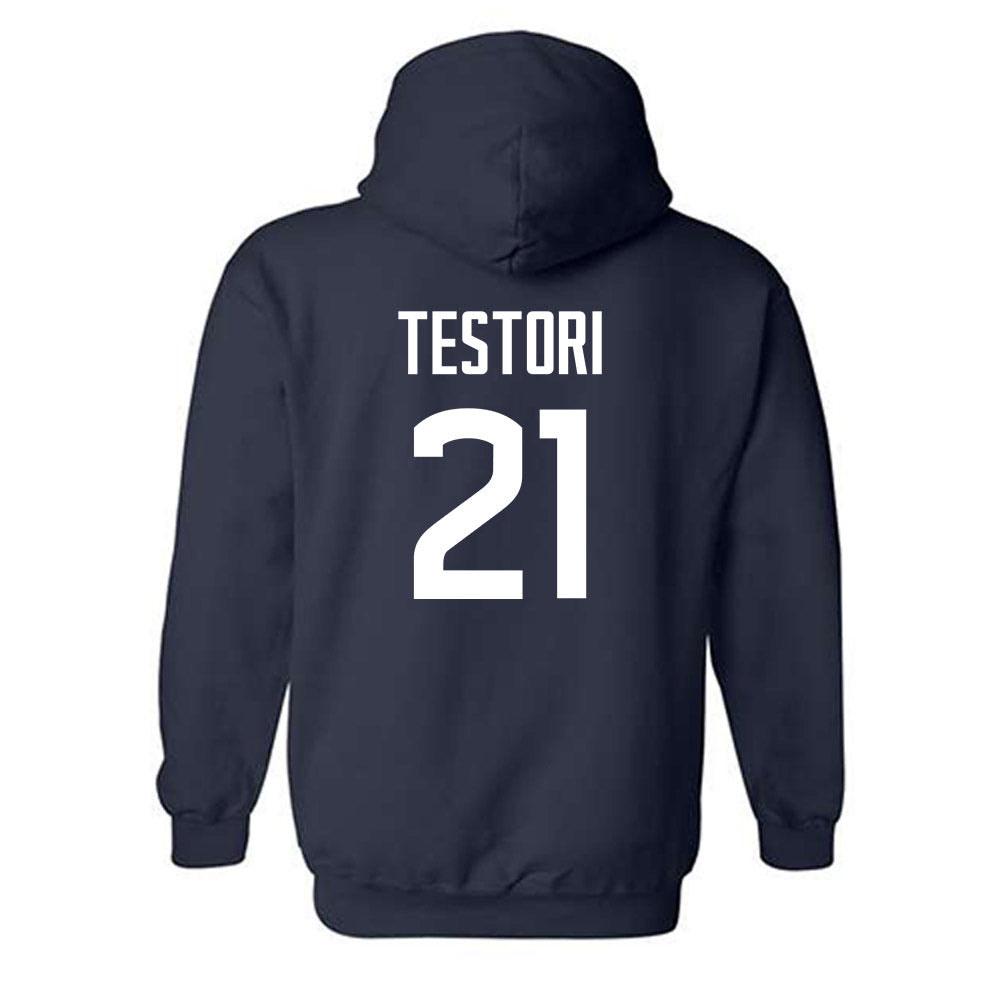 UConn - NCAA Men's Soccer : Scott Testori Hooded Sweatshirt