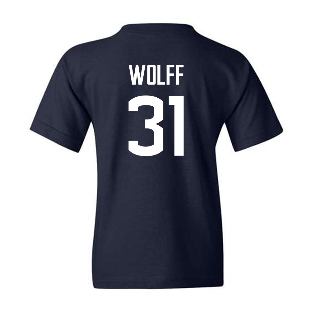 UConn - NCAA Baseball : Devin Wolff - Youth T-Shirt Classic Shersey