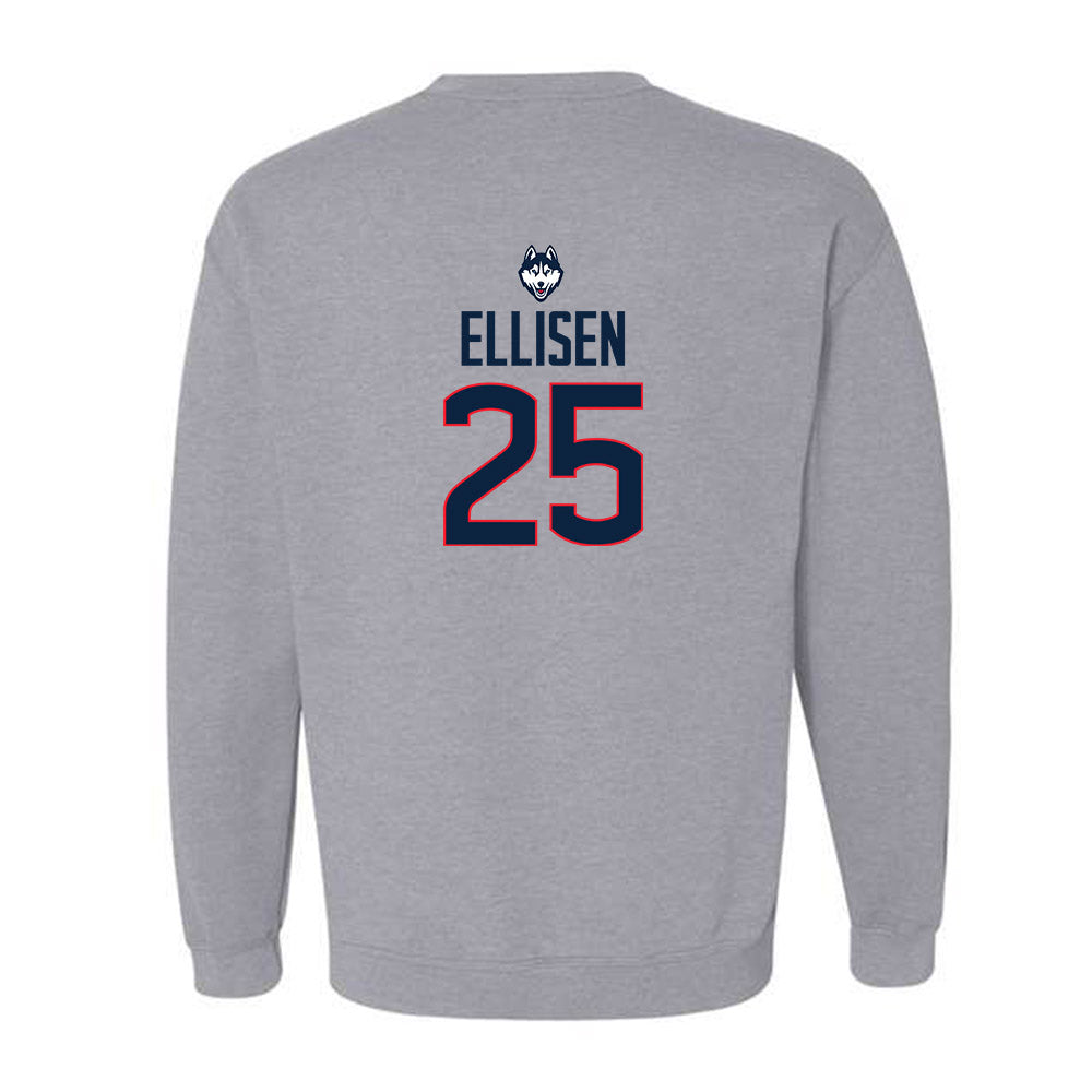 UConn - NCAA Baseball : Thomas Ellisen - Crewneck Sweatshirt Classic Shersey