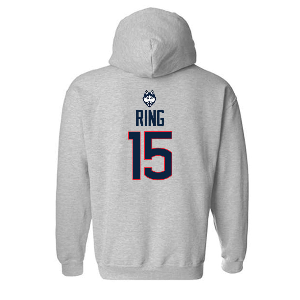 UConn - NCAA Softball : Savannah Ring - Hooded Sweatshirt Classic Shersey