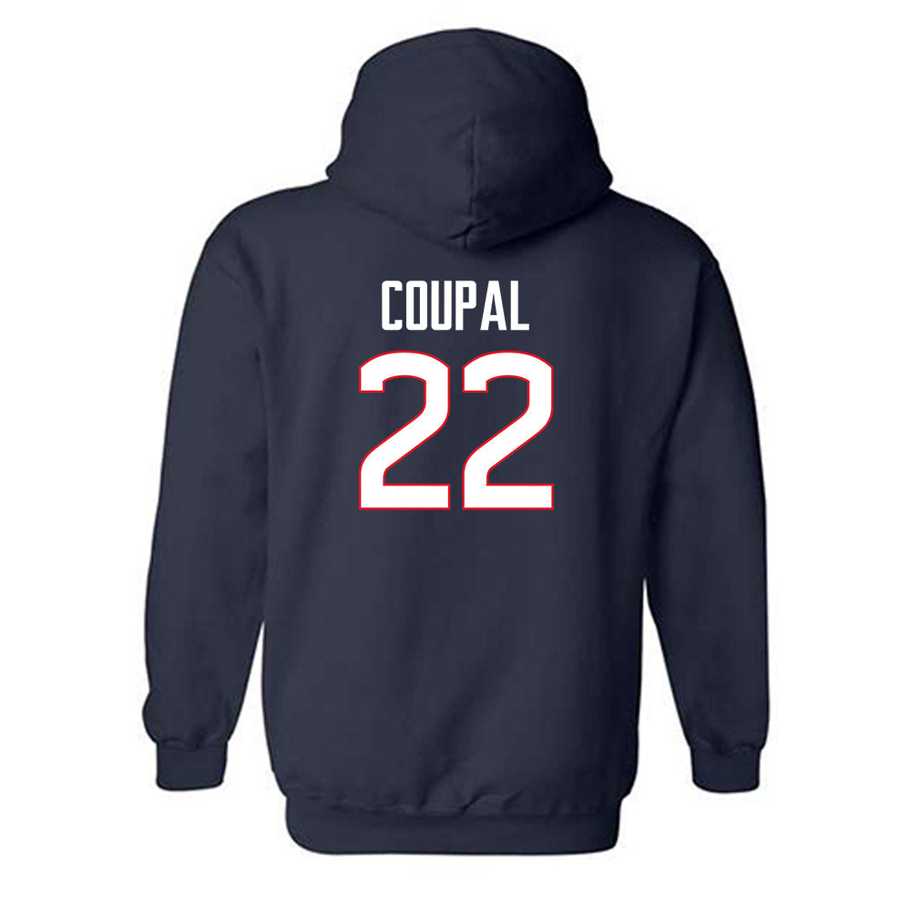 UConn - NCAA Softball : Haley Coupal - Hooded Sweatshirt Classic Shersey