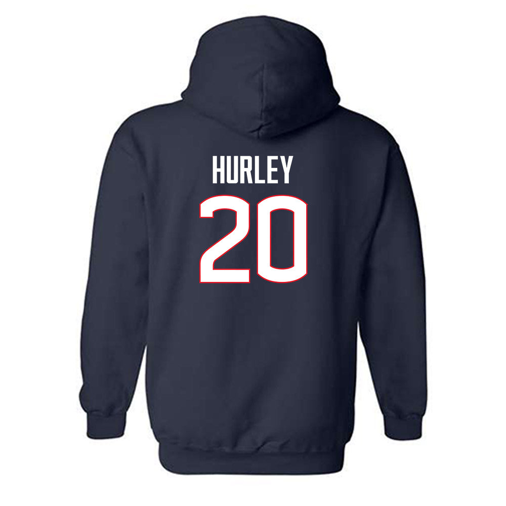 UConn - NCAA Men's Basketball : Andrew Hurley Shersey Hooded Sweatshirt