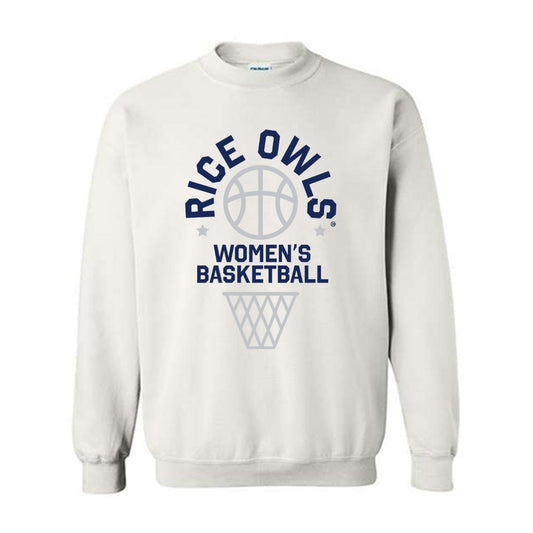 Rice - NCAA Women's Basketball : Malia Fisher - Crewneck Sweatshirt Sports Shersey
