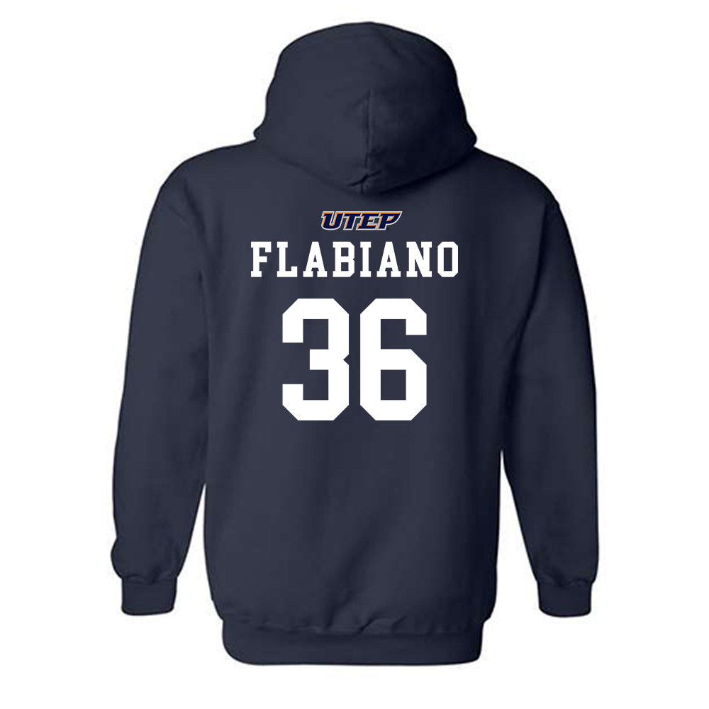 UTEP - NCAA Football : Buzz Flabiano Shersey Hooded Sweatshirt