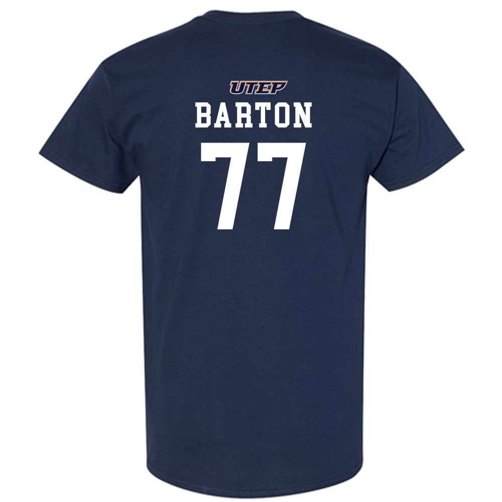 UTEP - NCAA Football : Andre Barton - Shersey Short Sleeve T-Shirt