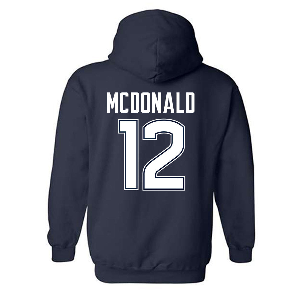 UCONN - NCAA Football : Tucker McDonald - Hooded Sweatshirt