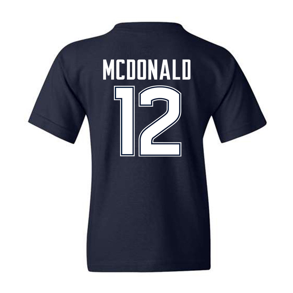 UCONN - NCAA Football : Tucker McDonald - Youth T-Shirt