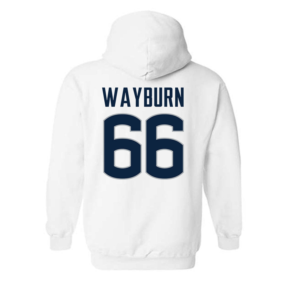 UConn - NCAA Football : Brady Wayburn Shersey Hooded Sweatshirt