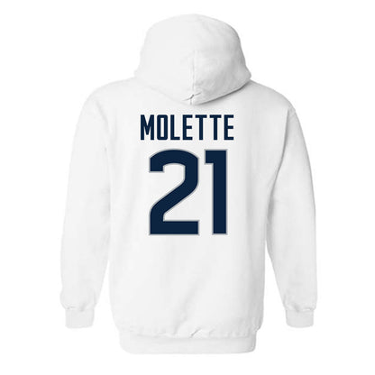 UConn - NCAA Football : Lee Molette III Shersey Hooded Sweatshirt