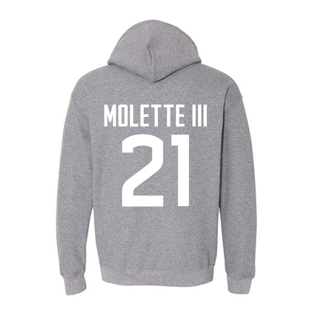 UConn - NCAA Football : Lee Molette III Hooded Sweatshirt