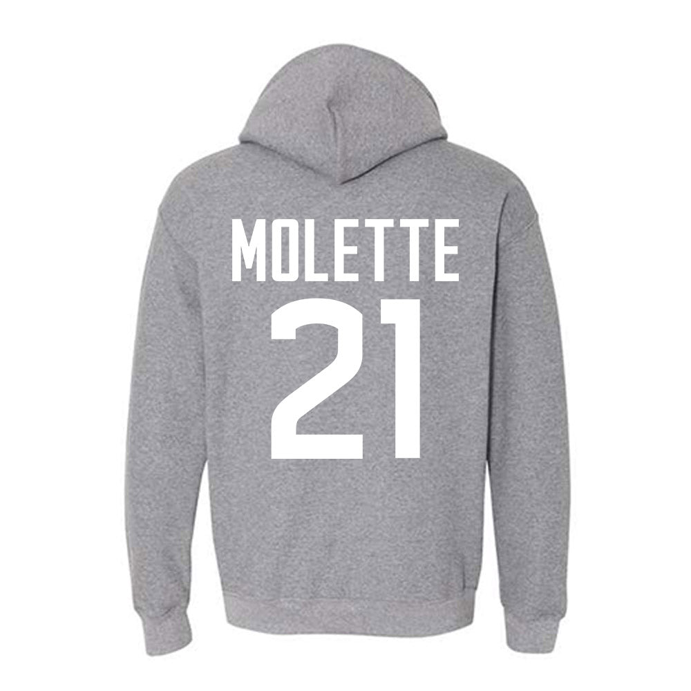 UConn - NCAA Football : Lee Molette III Hooded Sweatshirt