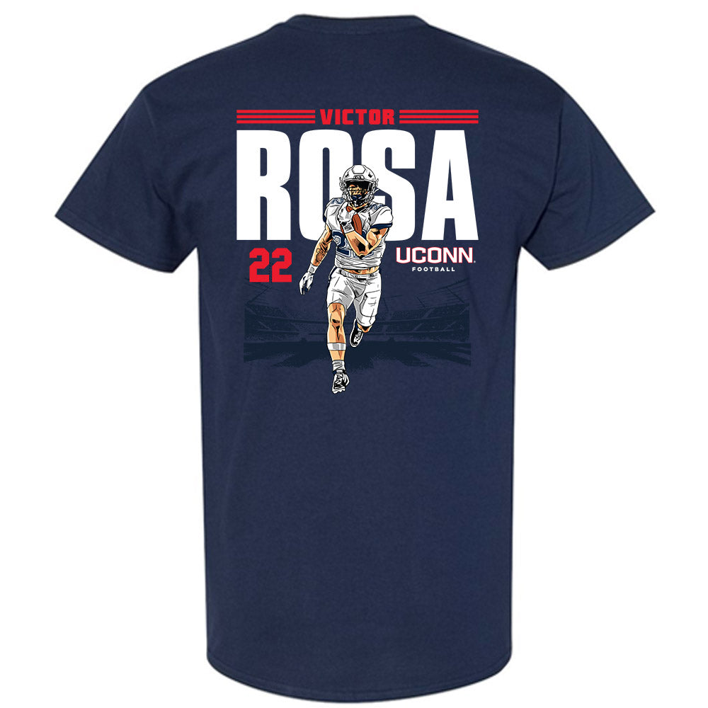 UConn - NCAA Football : Victor Rosa UConn RB T-Shirt