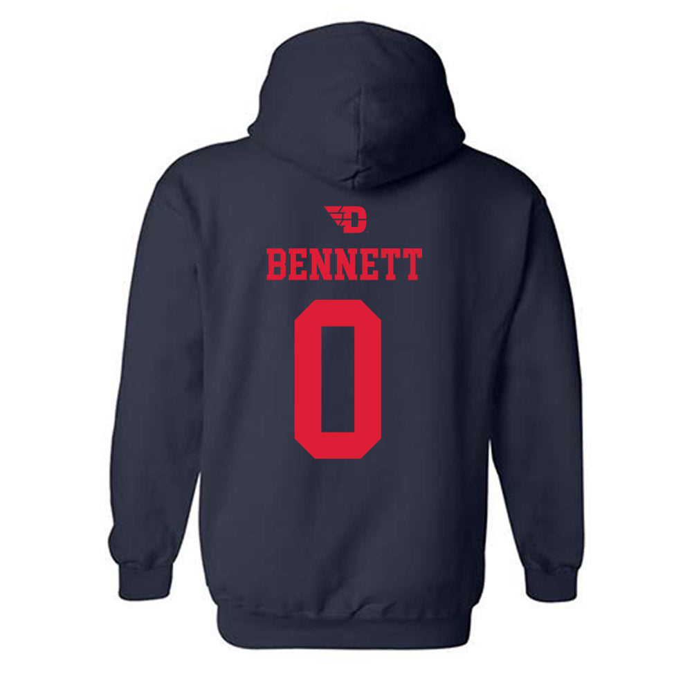 Dayton - NCAA Men's Basketball : Javon Bennett - Hooded Sweatshirt Sports Shersey