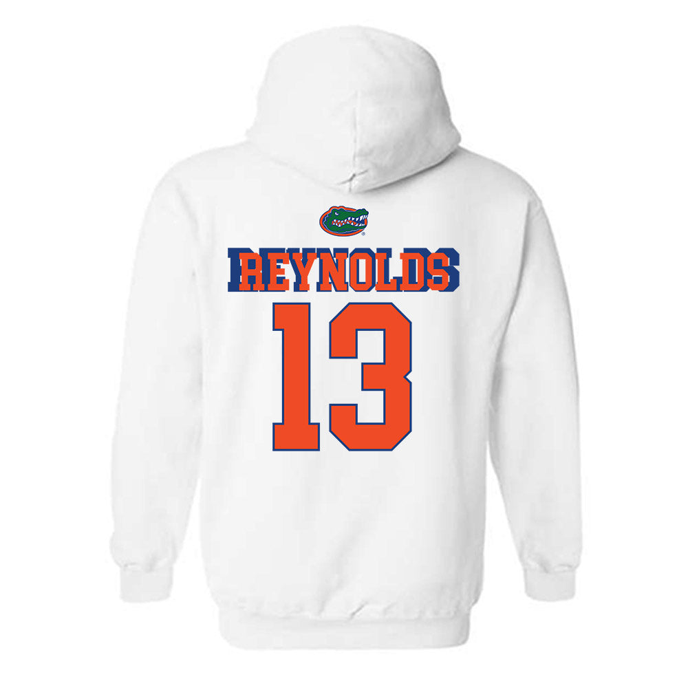 Florida - NCAA Women's Basketball : Laila Reynolds - Hooded Sweatshirt Sports Shersey