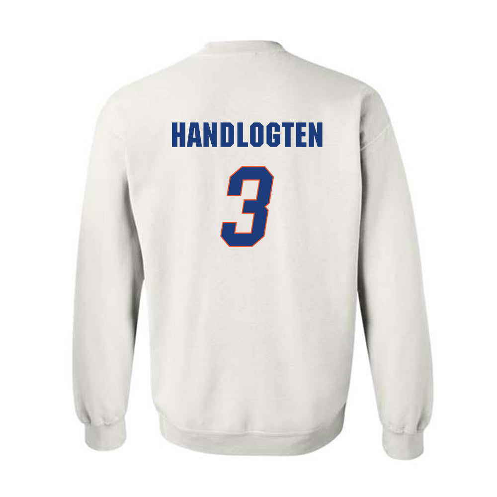 Florida - NCAA Men's Basketball : Micah Handlogten - Crewneck Sweatshirt Classic Shersey