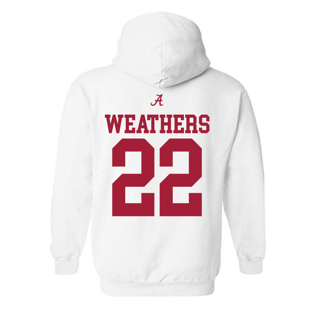 Alabama - NCAA Women's Basketball : Karly Weathers - Hooded Sweatshirt Classic Shersey