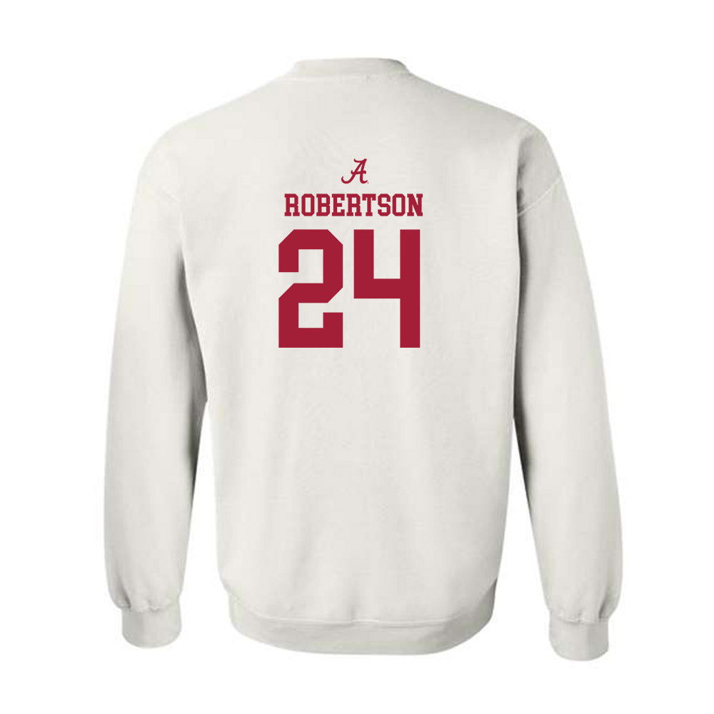 Alabama - NCAA Baseball : Tate Robertson - Crewneck Sweatshirt Classic Shersey