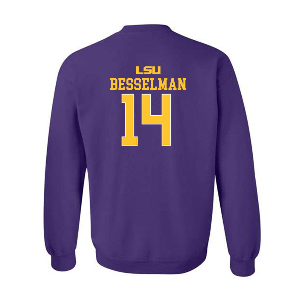 LSU - NCAA Women's Basketball : Izzy Besselman - Crewneck Sweatshirt Sports Shersey