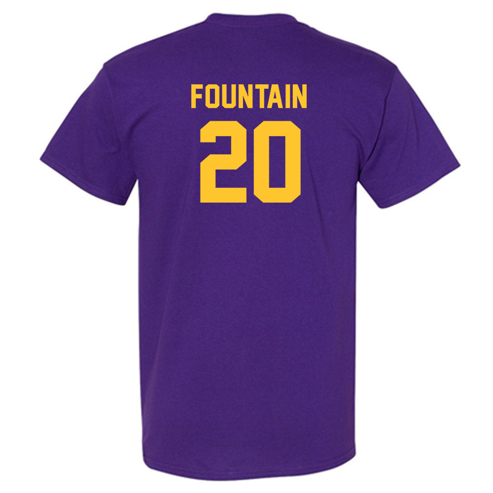 LSU - NCAA Men's Basketball : Derek Fountain - T-Shirt Classic Shersey
