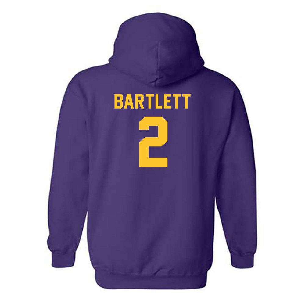 LSU - NCAA Women's Basketball : Amani Bartlett - Hooded Sweatshirt Classic Shersey