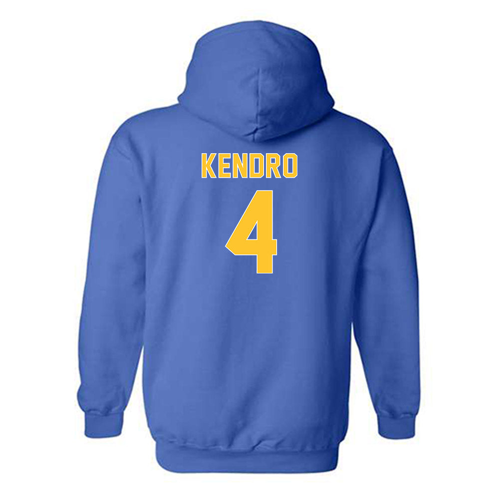 Pittsburgh - NCAA Baseball : Jacob Kendro - Hooded Sweatshirt Classic Shersey