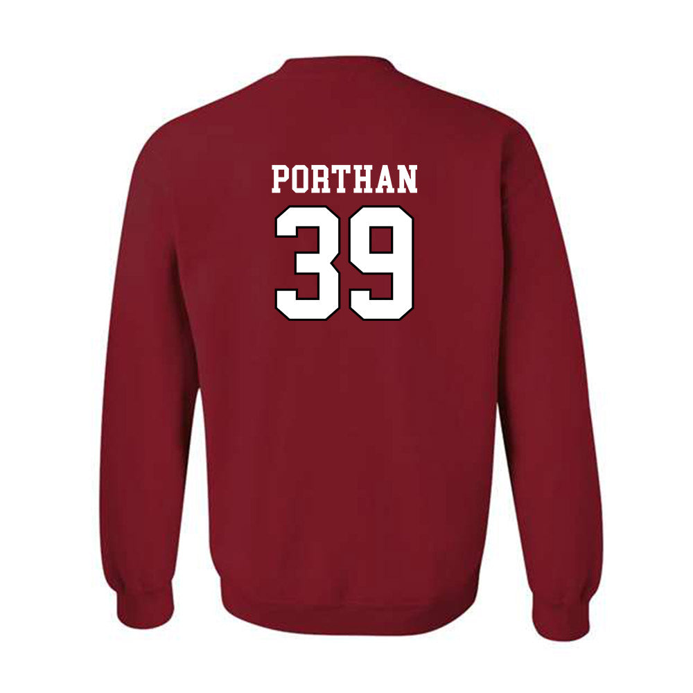 Utah - NCAA Baseball : Brett Porthan - Crewneck Sweatshirt Classic Shersey