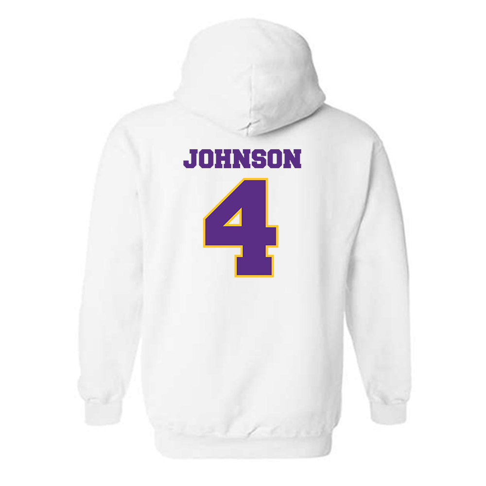 LSU - NCAA Women's Basketball : Flaujae Johnson - Hooded Sweatshirt Sports Shersey