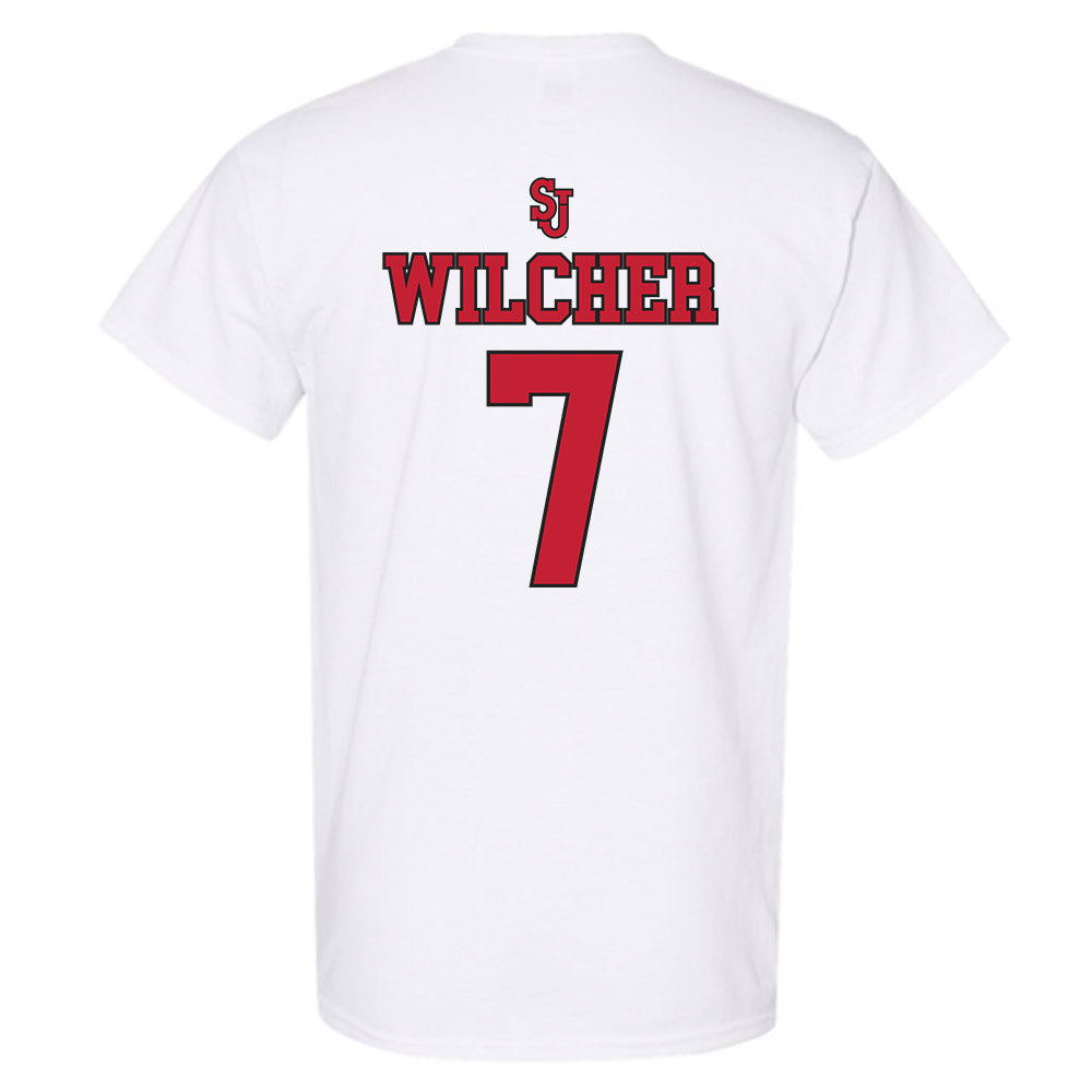 St. Johns - NCAA Men's Basketball : Simeon Wilcher - T-Shirt Sports Shersey